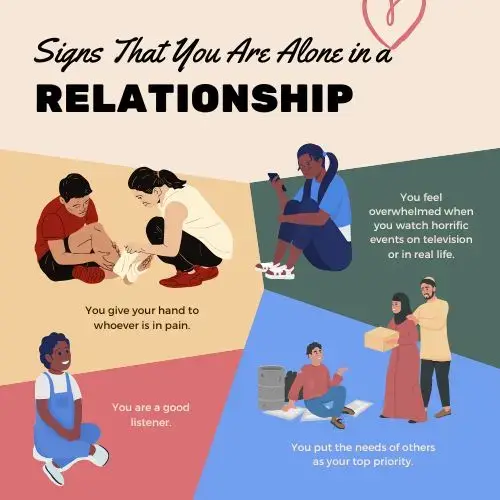 Signs That You Are Alone in a relationship