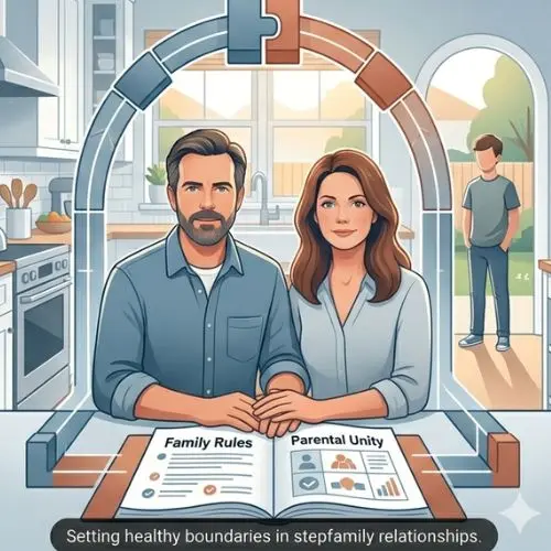 Setting healthy boundaries in stepfamily relationships